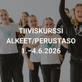 Alkeet / perustason tiiviskurssi, 1.–4.6.2026