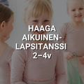 Haaga – Aikuinen-lapsitanssi – maanantai klo 17.15–18.00
