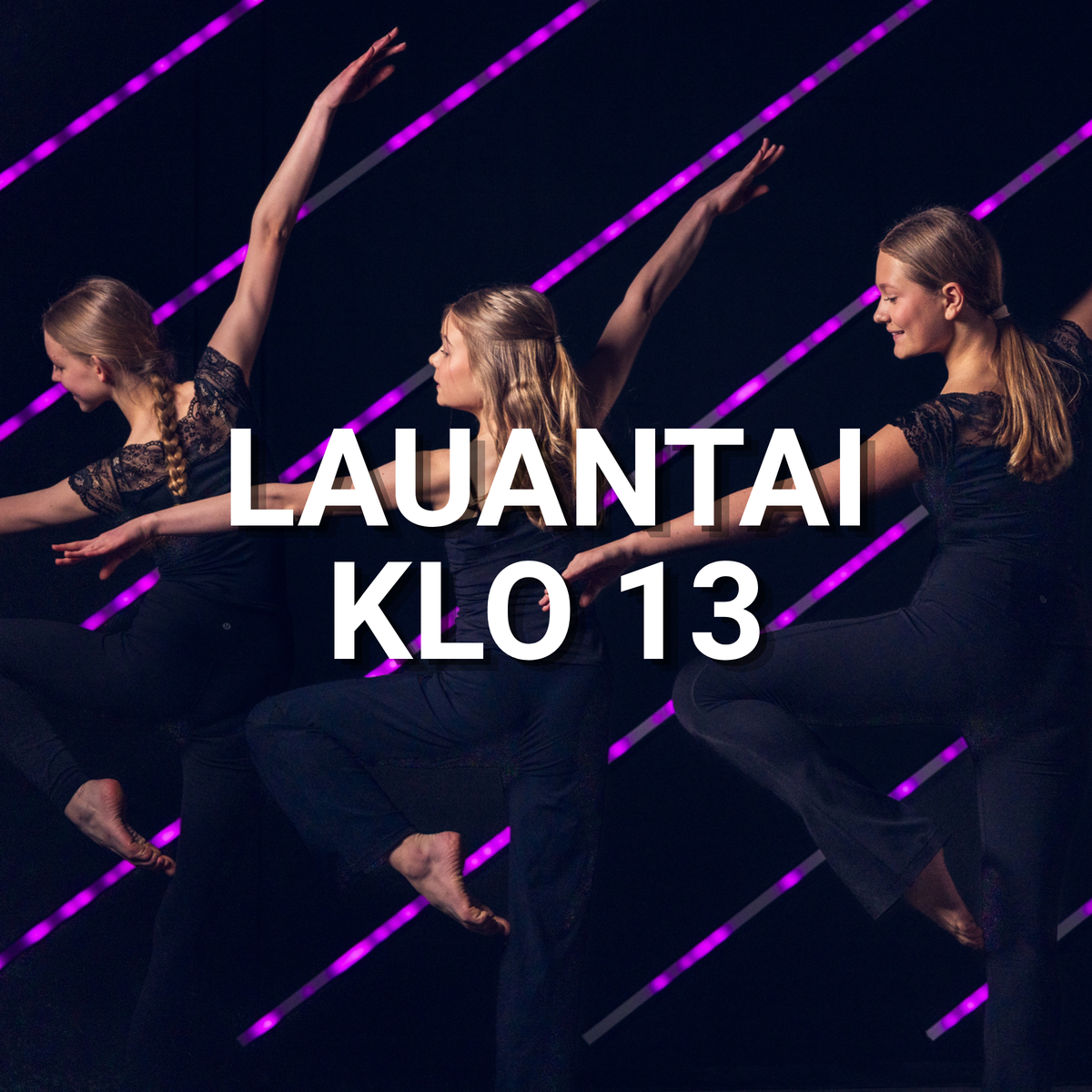 Lauantai, 2. näytös klo 13.00