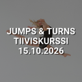 Jumps & turns tiiviskurssi, 15.10.2026