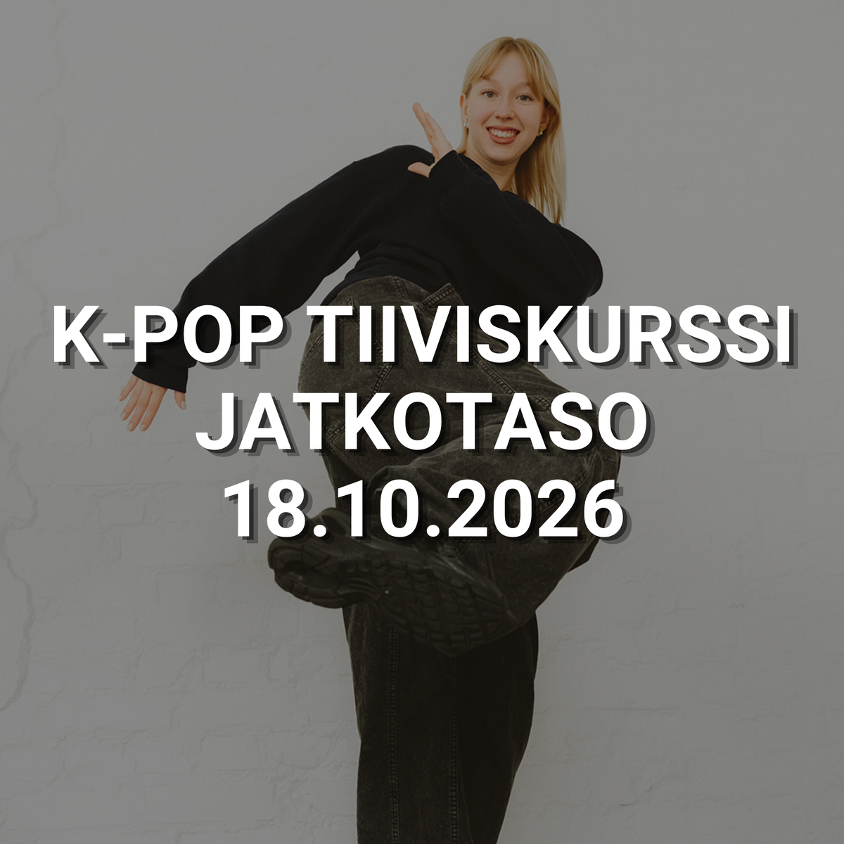 K-pop jatkotaso 10v+ tiiviskurssi, 18.10.2026