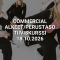 Commercial alkeet/perustaso 10v+ tiiviskurssi, 18.10.2026