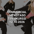 Commercial jatkotaso 10v+ tiiviskurssi, 12.10.2026