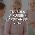 Tuusula – Aikuinen-lapsitanssi – keskiviikko klo 18.00–18.45